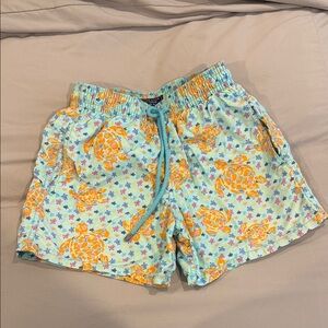 VILEBREQUIN XS- Turtle Print Swim Shorts
